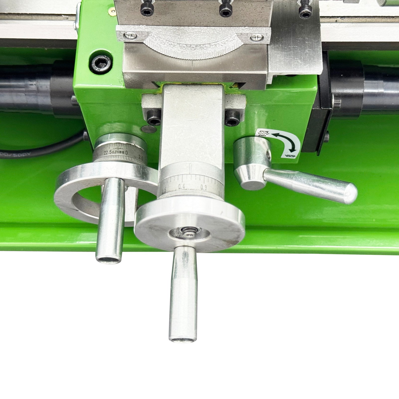 8”*16” Precision Instrument Metal Lathe Bench with Digital Grating Scale 110V