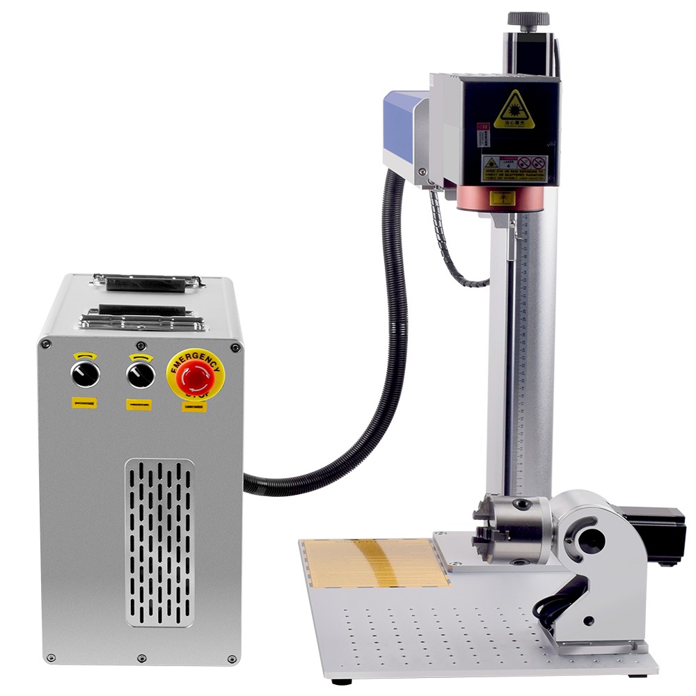 3D 200W JPT M7 MOPA Fiber Laser Marking Machine Curved Relief Deep Engraving AU