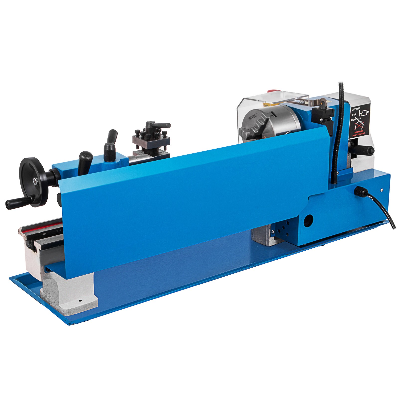550W 7″X14″ Precision Mini Metal Lathe w/Lamp GREAT FACTORY PRICE NEWEST