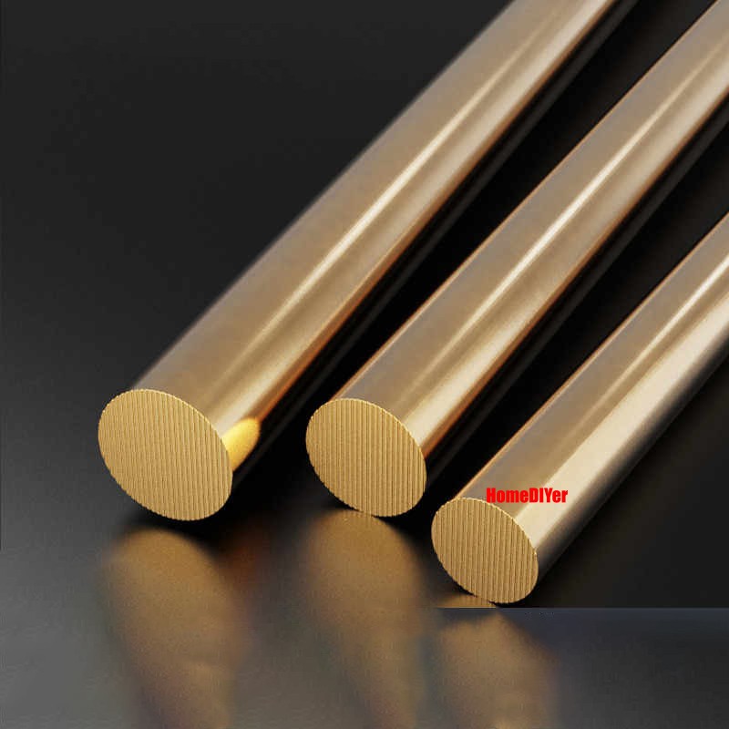 H59 Brass Round Bars Solid Rod Diameter 3mm-120mm Length 100mm 150mm 200mm-300mm