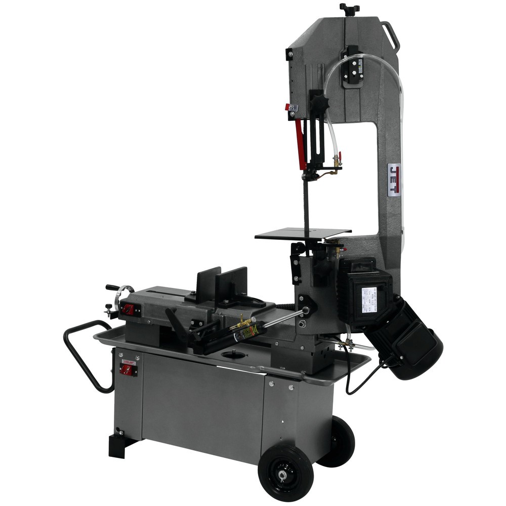 JET JT9-413460 1 HP 8″ x 12″ Horizontal/Vertical Geared Head Band Saw New