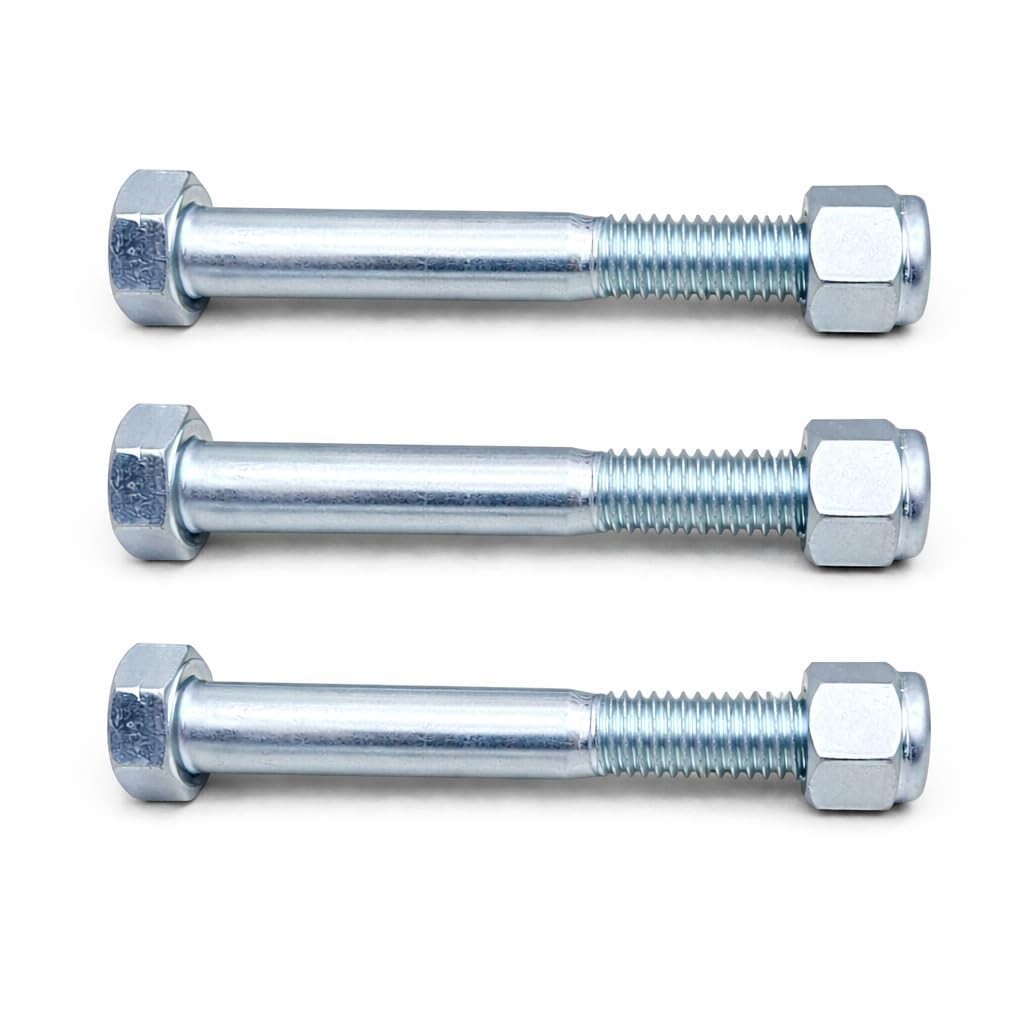 Durable Carbon Steel Shear Bolt Set with Nylock Nuts for Agricultural Machinery