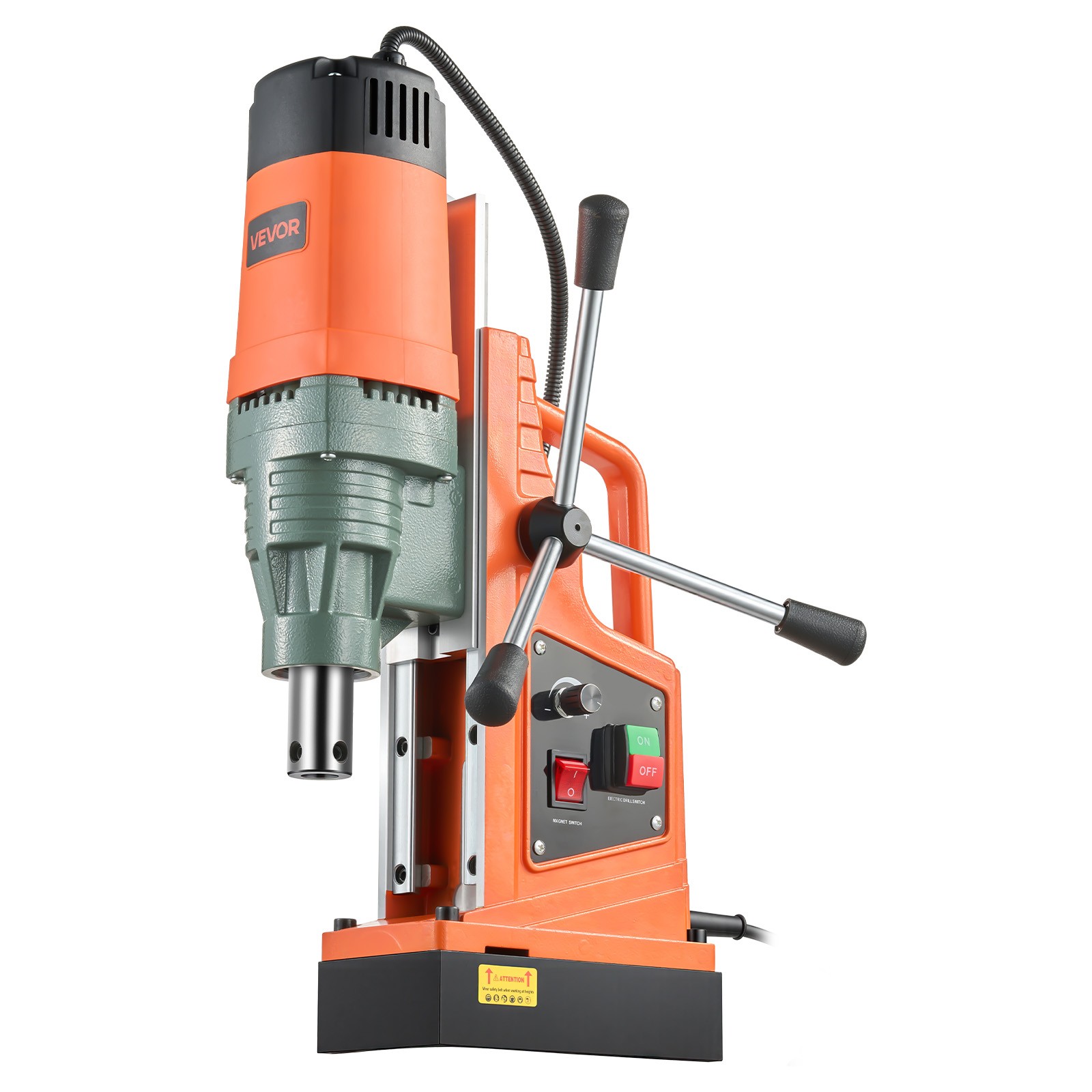 VEVOR Magnetic Drill Portable Mag Drill Press 1550W 2922 lbf 2″ Coring Diameter