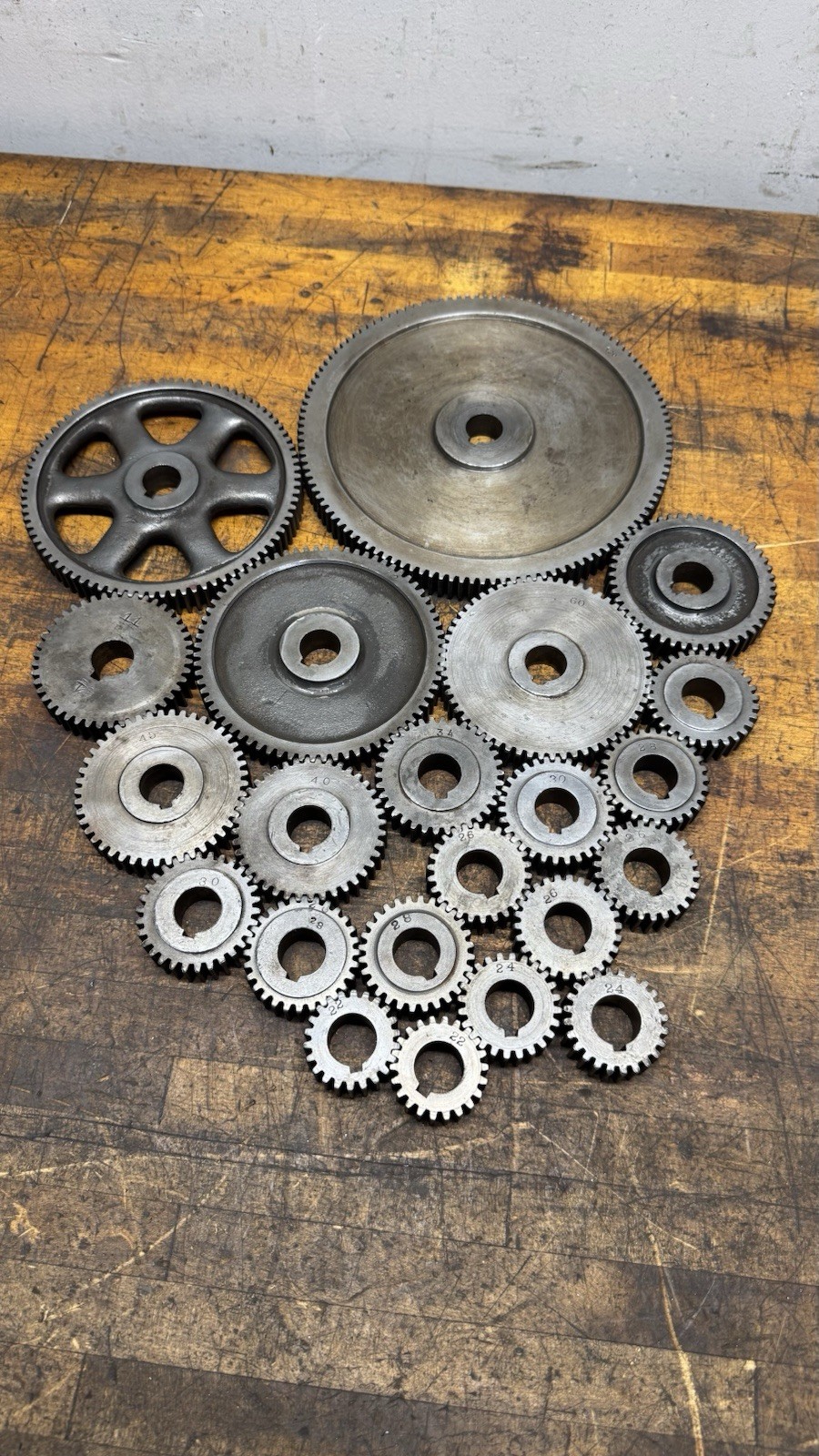 Lathe Change Gear Set 3/4” Bore 5/8” Thickness ￼South Bend Logan Monarch Sheldon