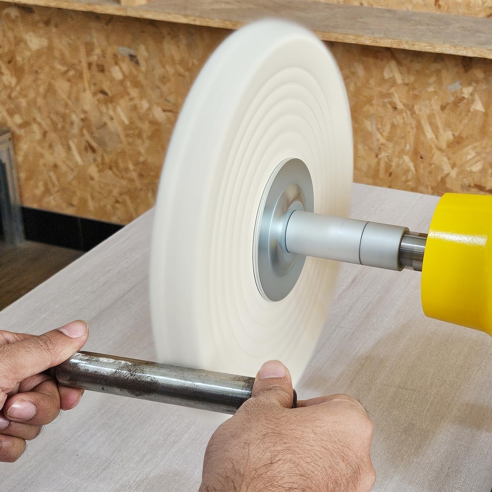 10 Inch Bench Buffer Polisher Electric Dual Speed 1750/3450RPM