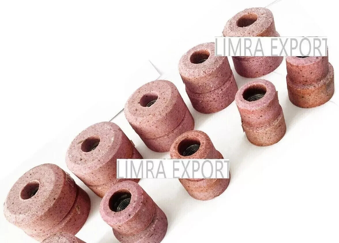 Valve Seat Pink Grinding Wheels Set 20 Pcs Sioux Stone Holder Star Drive 11/16″