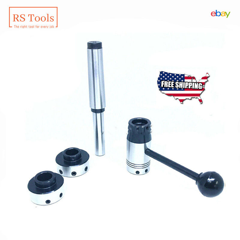 MT3 Lathe Tailstock Floating Type Die Holder Shank inch Imperial 3MT RSTOOLS