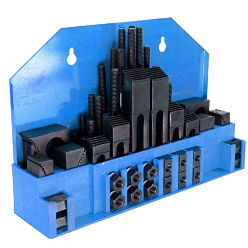 HFS(R) 58 PCS Hold Down Clamp Clamping Set Bridgeport Mill 3/4″ Slot 5/8″ Stud