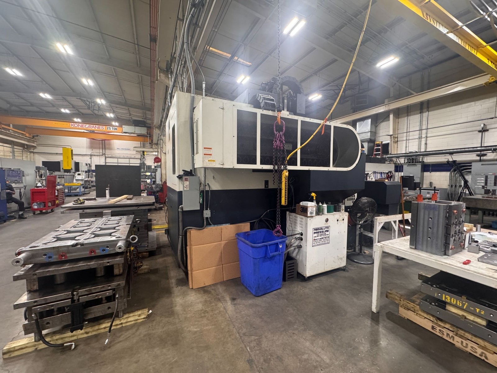 JOHNFORD DMC-1500H SUPER VERTICAL CNC MACHINING CENTER FANUC 18IMB