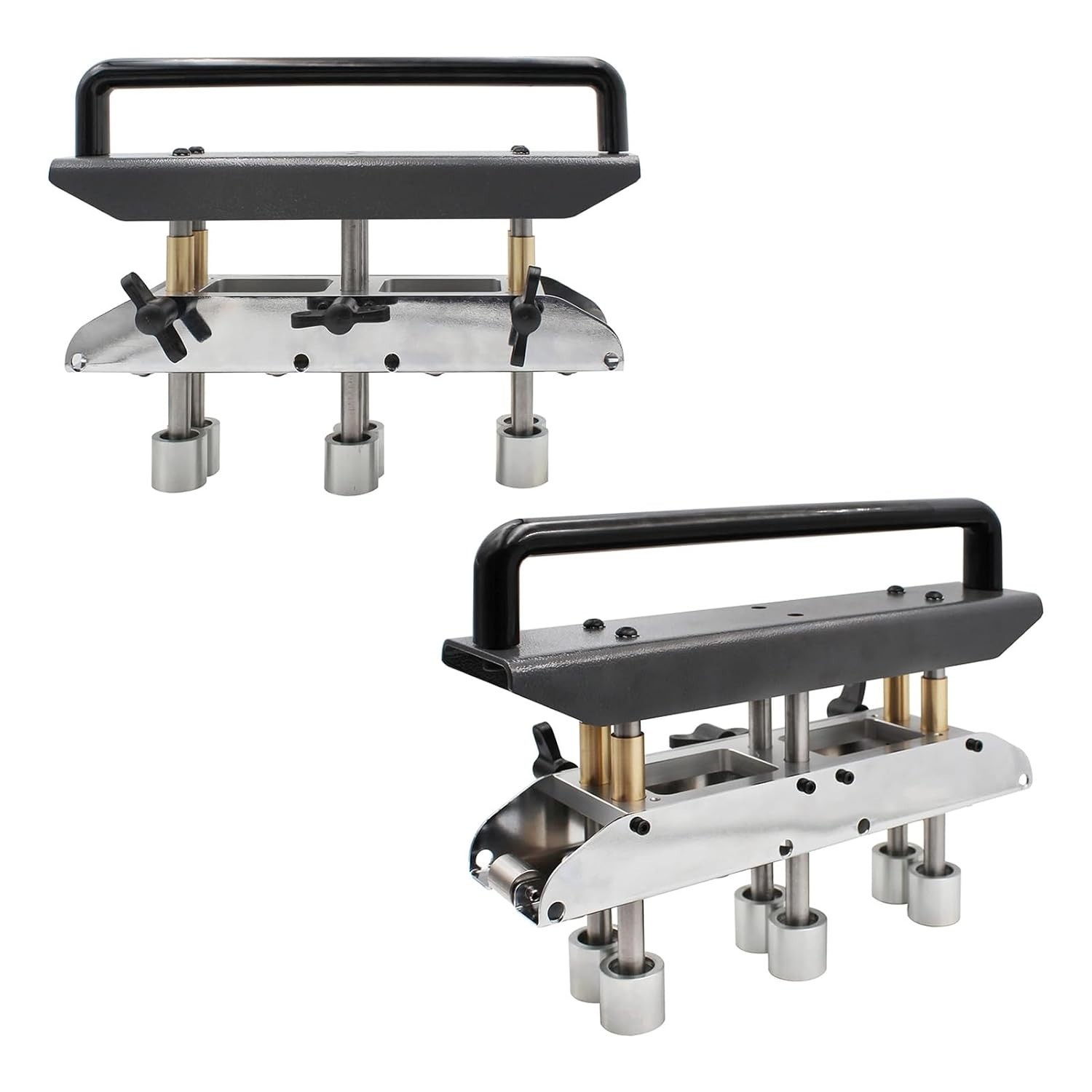 Durable 3-Station Roller Bender for 0.01-0.04 Inch Metal Plates – Versatile Use