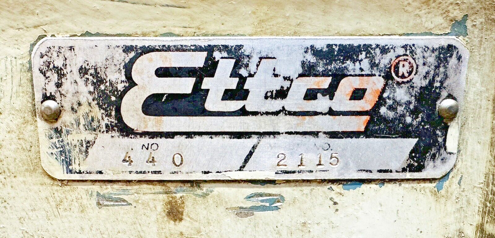Ettco Rectangular Universal Drill & Tap Head 2115, 15 drill heads, all turn