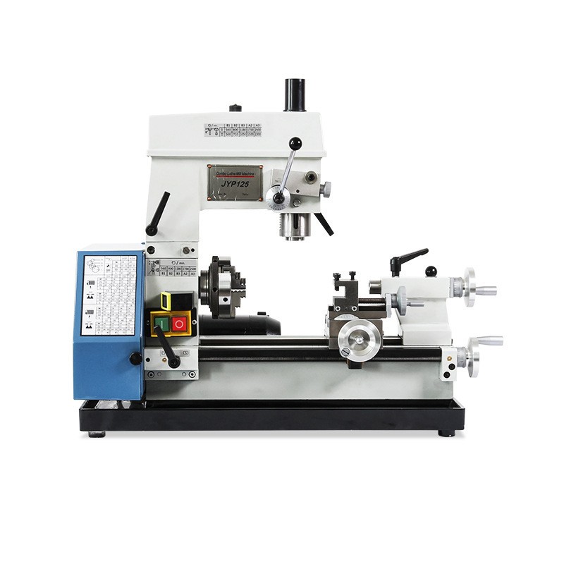 JYP125 Multifunctional Mini Machine Tool Drilling Milling Lathe Combo