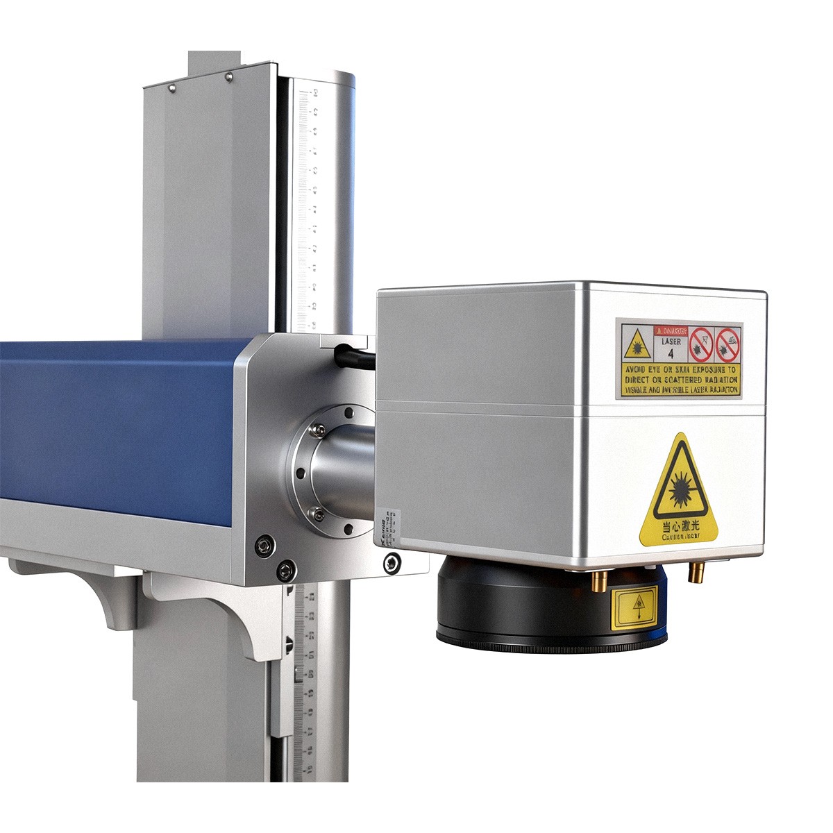 Scotle 60W 2.5D JPT Mopa Fiber Laser Marking Machine Metal Deep/Relief Engraving
