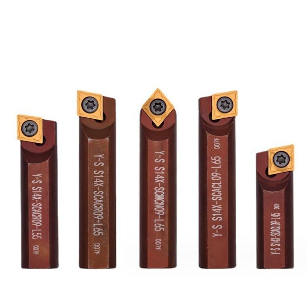 1PCS S14X SCMCN09 SCACR09 SCACL09 45L- 85L CNC Turning Tools Tool Holder