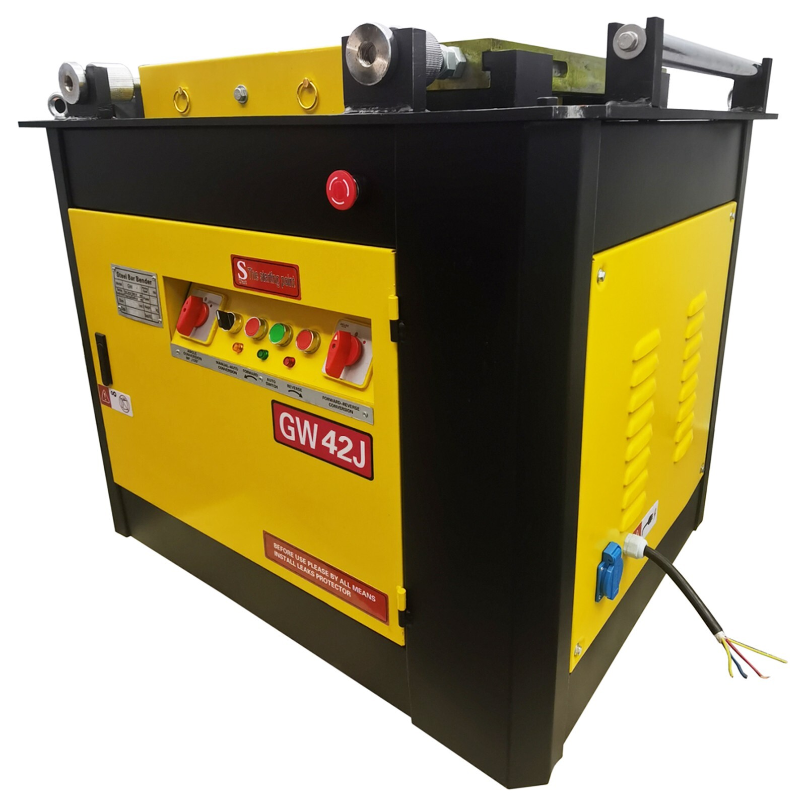 GW42J Electric Rebar Bending Machine Automatic Steel Bar Pipe Bender 6-40mm