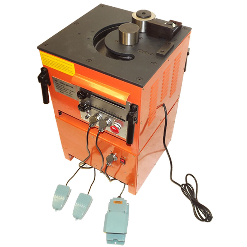 Electric Rebar Bender Bending Machine Table Bends 1″(25MM) Rebar Cutter Cuttting
