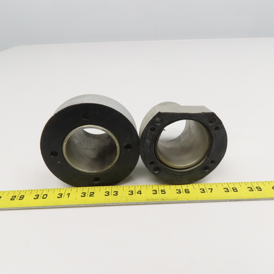 Fanuc Model C2000 C 2-3/8″ OD Laser Beam Pathway Tunnel Parts Lot Of 5 Pieces