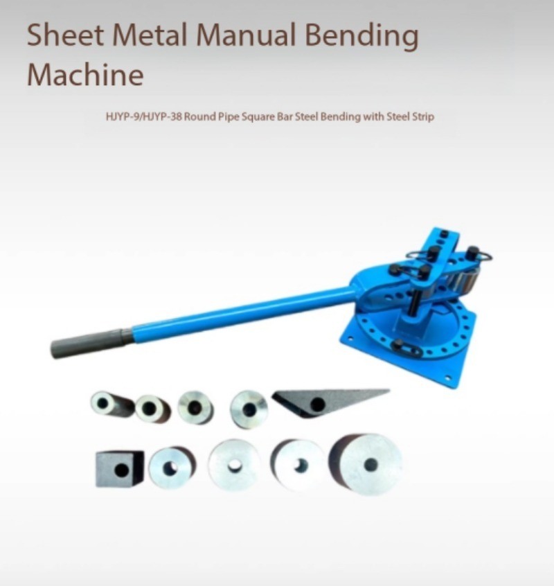 Floor-Standing Metal Bending Machine Manual Bench-Top Pipe Bender Flat Steel