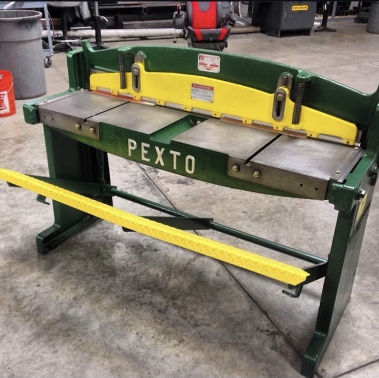 Pexto 48 Metal Jump Shear Foot Shear 100% Restored. Near Perfect Condition USA