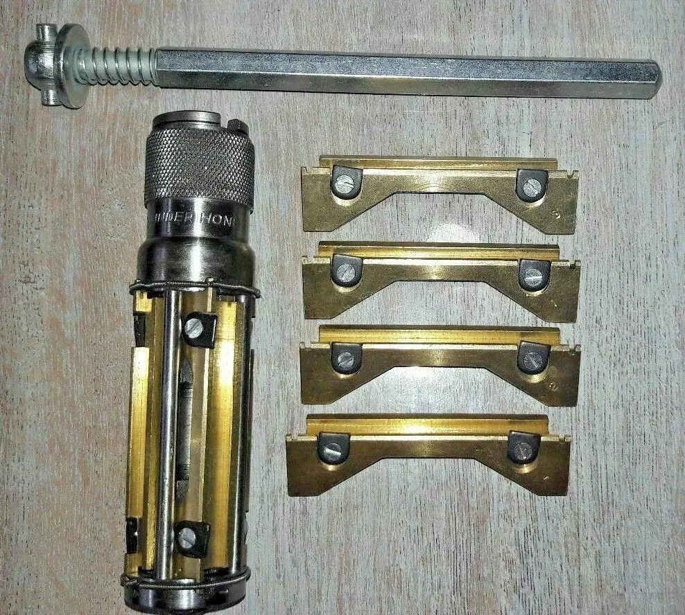 Cylinder Engine Hone Kit 34mm to 60mm Honing Machine With Stones Combo Set Of 4