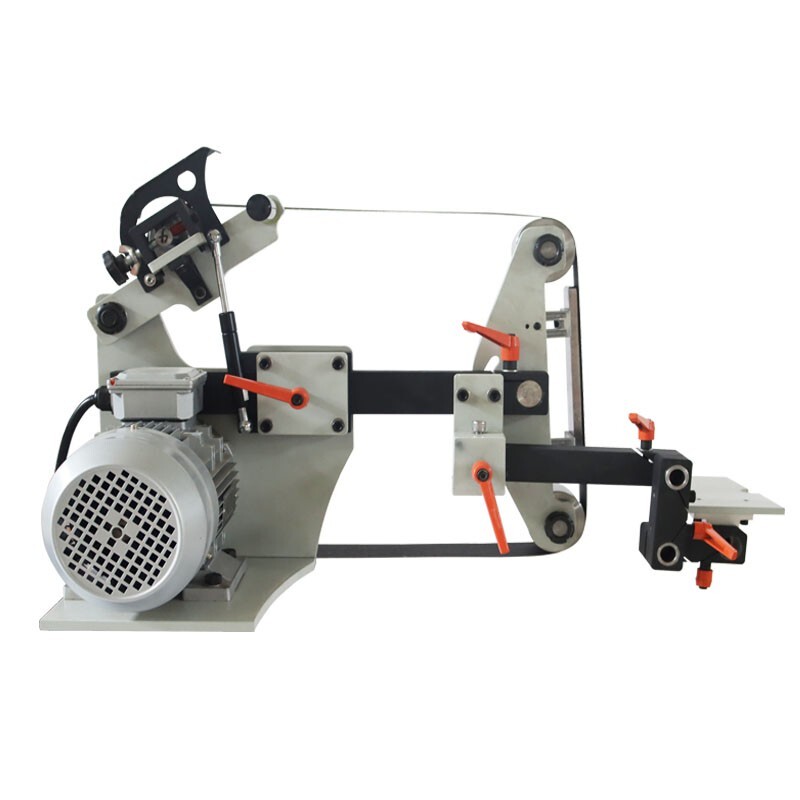 220V 2HP Belt Grinder Variable Speed 2X72 in Belt Disc Sander for Knife Making