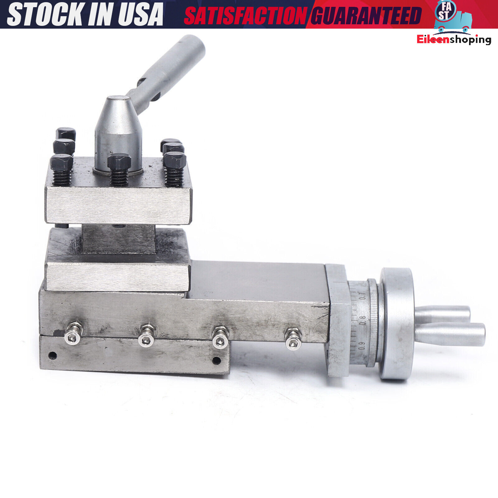 METAL LATHE CROSS SLIDE & TOOL HOLDER Compound Lathe Parts Stroke 90mm M5*35 NEW