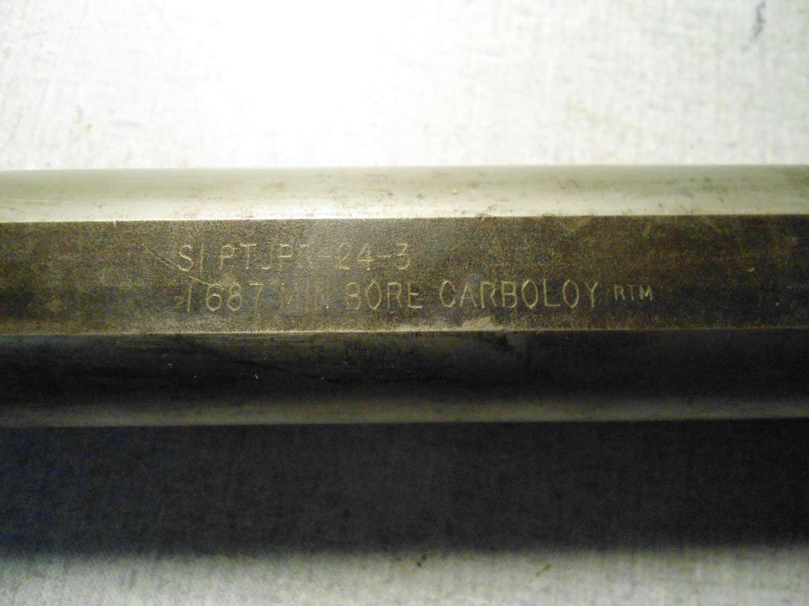 Carboloy SIPTJPR-24-3 Boring Bar 1.5″ Dia. 13″ Long