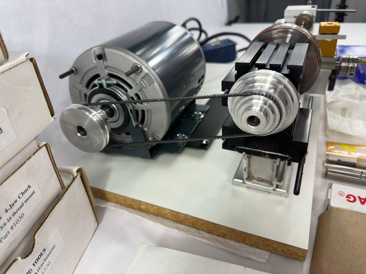 TAIG Micro Lathe II Model 4500 Bench Lathe w/ Accessories