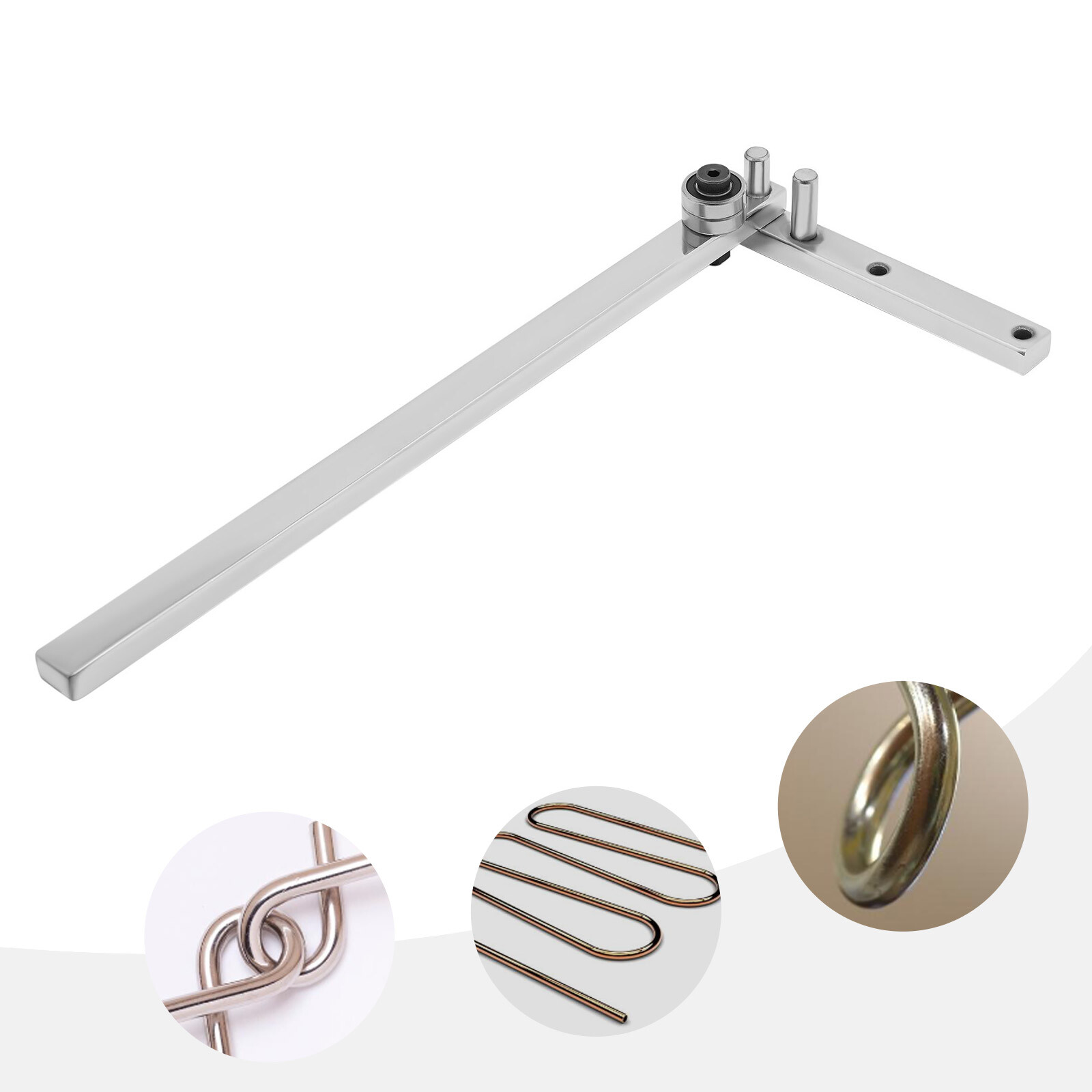Mini Universal Metal Bender Bending Tool Manual Flat Bar Rod Bender 8mm USA