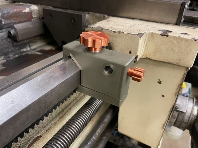 Leblond 17 Lathe Carriage Dial Indicator Holder