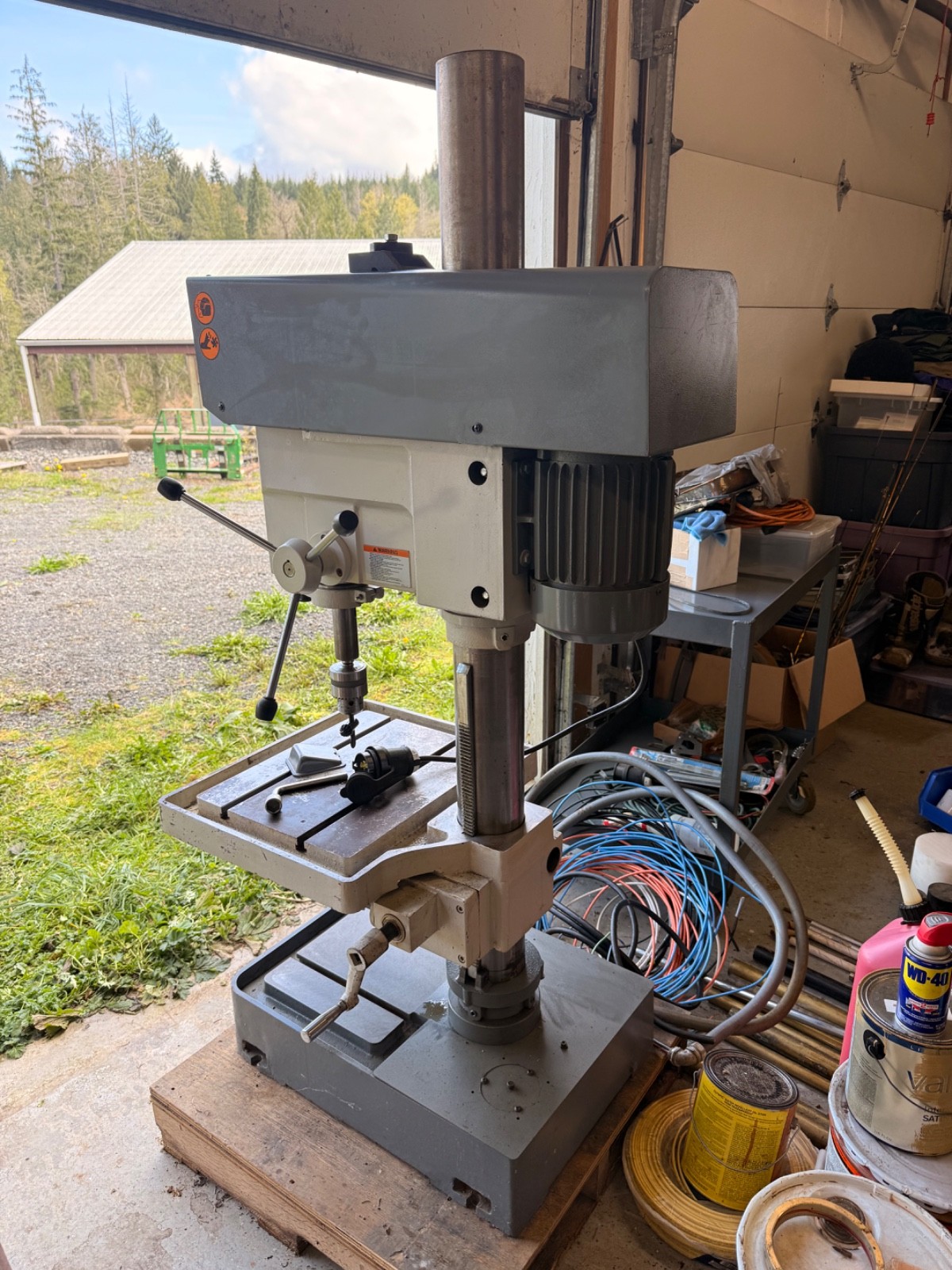 used floor standing drill press