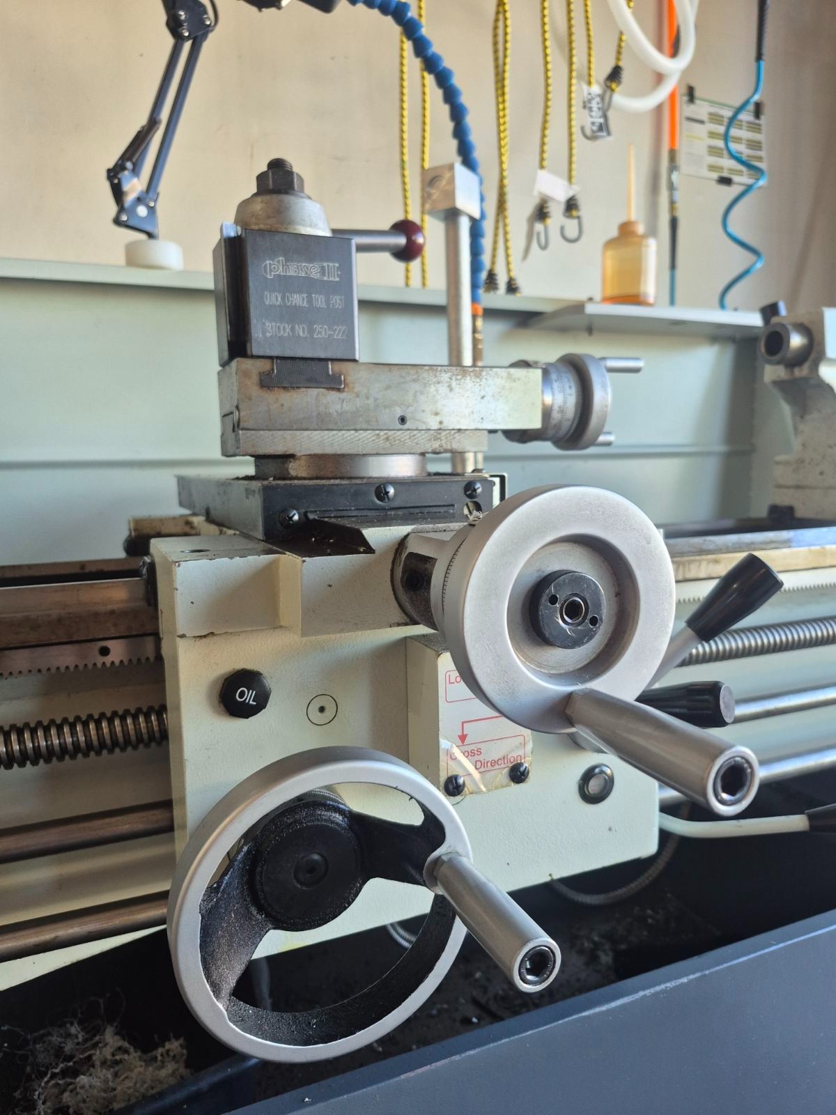 EISEN 1440GE Precision Lathe, 5HP, Low Hours
