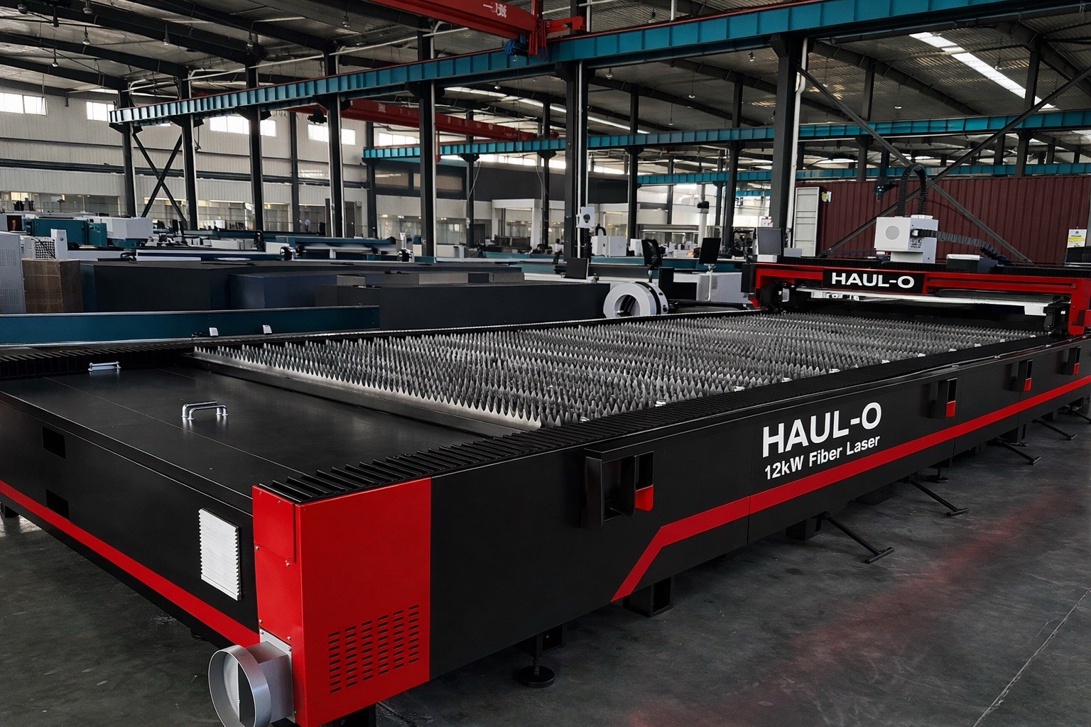 12kW Fiber Laser Cutter CNC Metal Cutting Machine Steel Aluminum HAUL-O