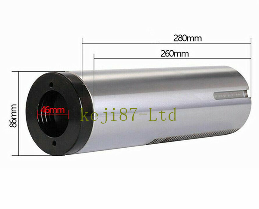 Milling Machine Part Spindle Sleeve R8 Thicken Chrome Barrel For Bridgeport Mill