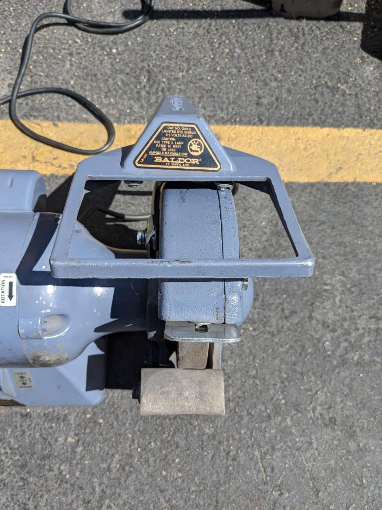 BALDOR 7312D 3600/1800RPM 1PH 115V INDUSTRIAL GRINDER DAMAGED NEW KSLR