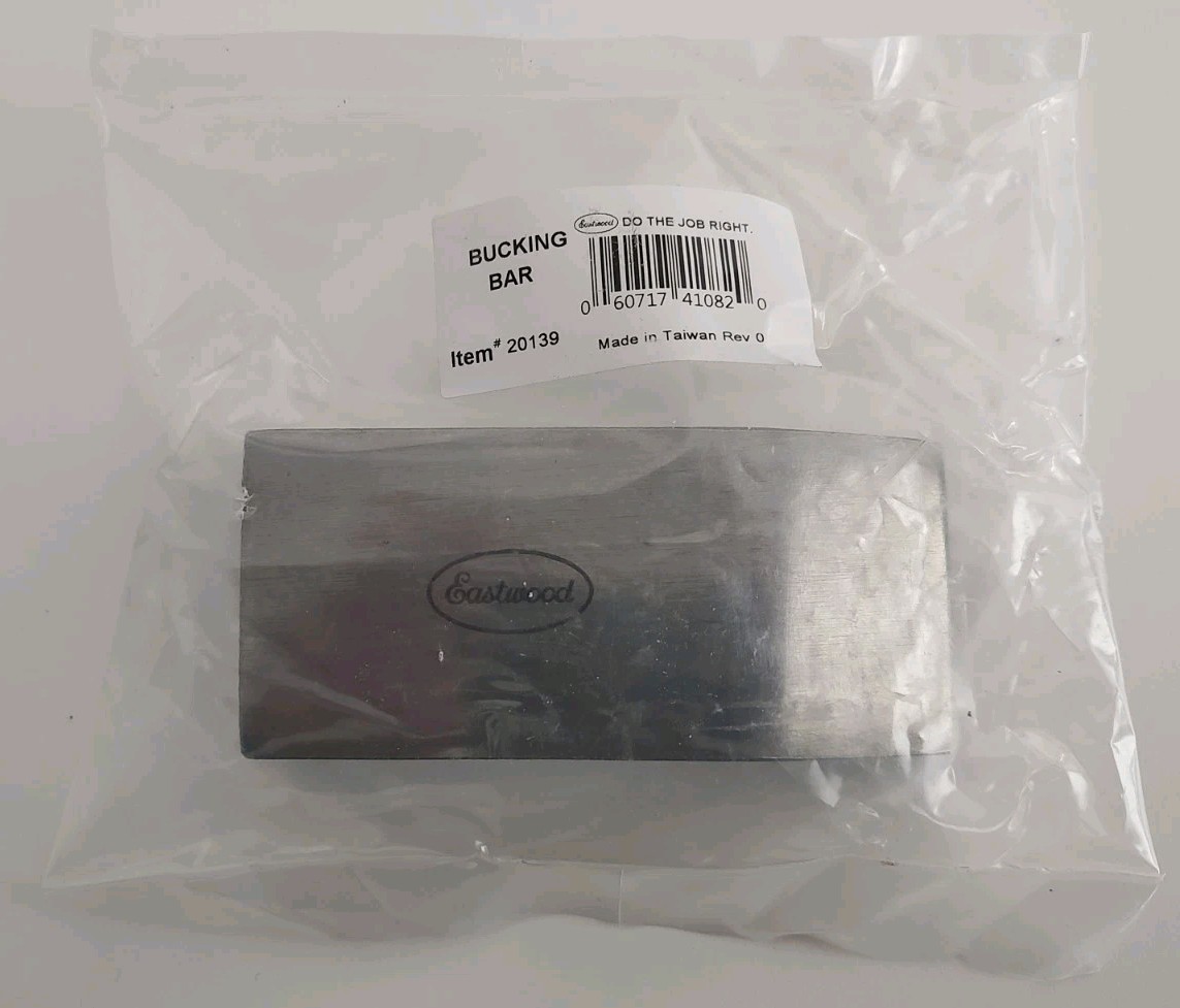 NEW Eastwood Rivet Setting Tool Bucking Bar for Metal Fabrication 20139