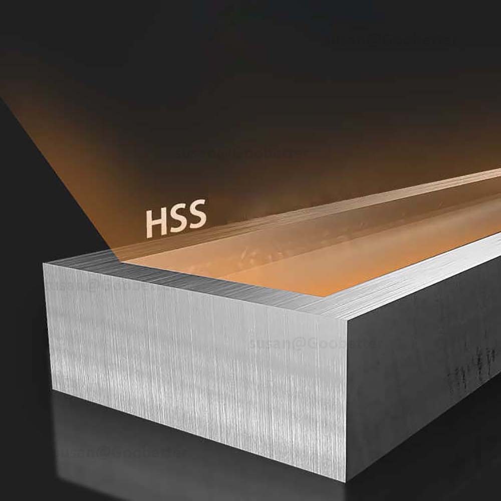 HSS Steel Flat Bar Various Sizes 1mm x 8mm to 60mmx100mm, 300mm Length HRC 60-62