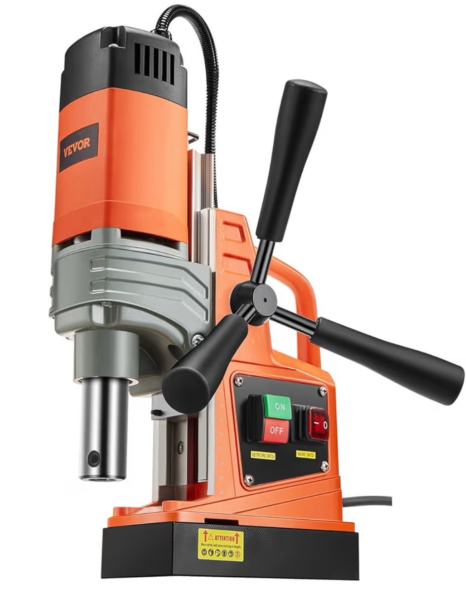 VEVOR Mag Drill Press 1450W Power Portable Magnetic Drill