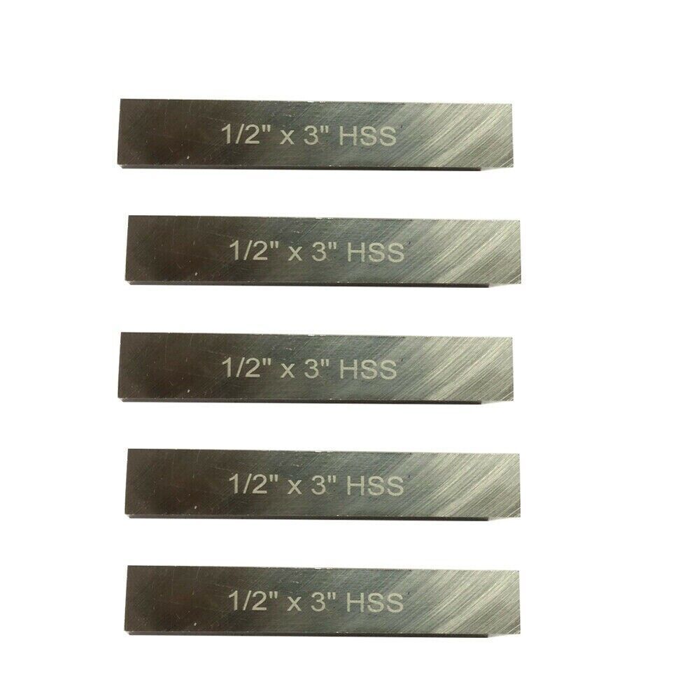 5pcs 1/2″ x 1/2″ x 3″ M2 HSS Square Tool Bit Lathe Fly Cutter Mill Blank