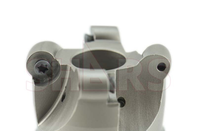 SHARS 2″ 4 Flutes Round Indexable Face Mill RCKT 1204 Insert NEW P[