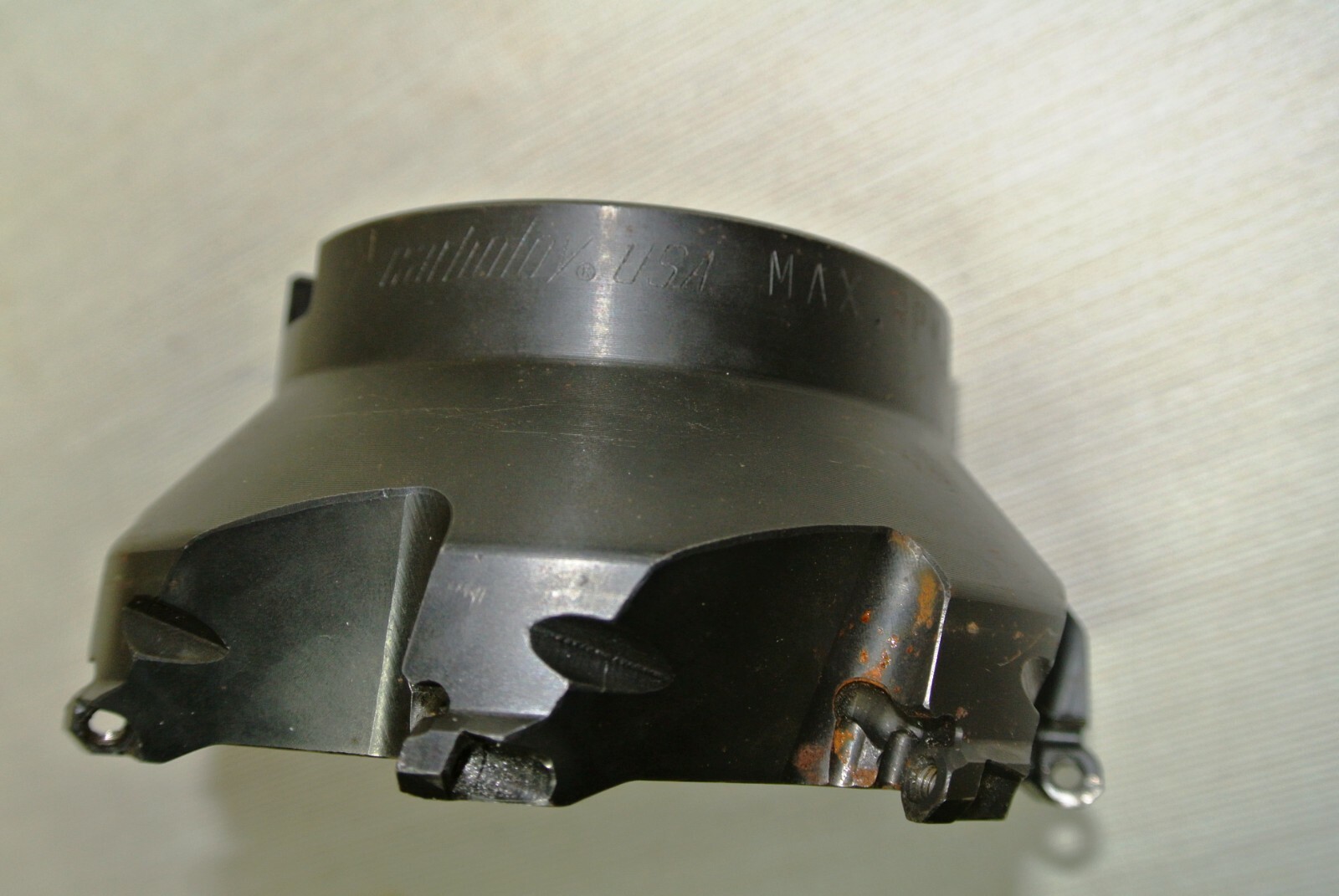 Carboloy Carbide Insert Cutter # R220.43-05.0-05 830 Milling Tool (Damaged)