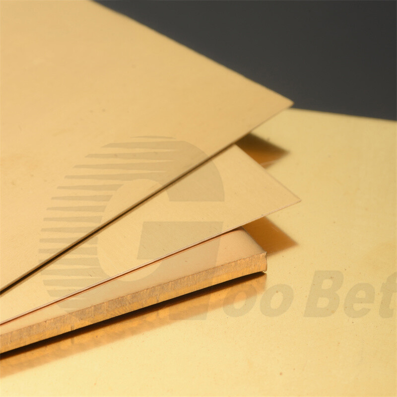 Flat Solid Brass Sheet Plate Panel 0.5 0.8 1 1.2 1.5 2 2.5 3 4 5 6 mm Thickness