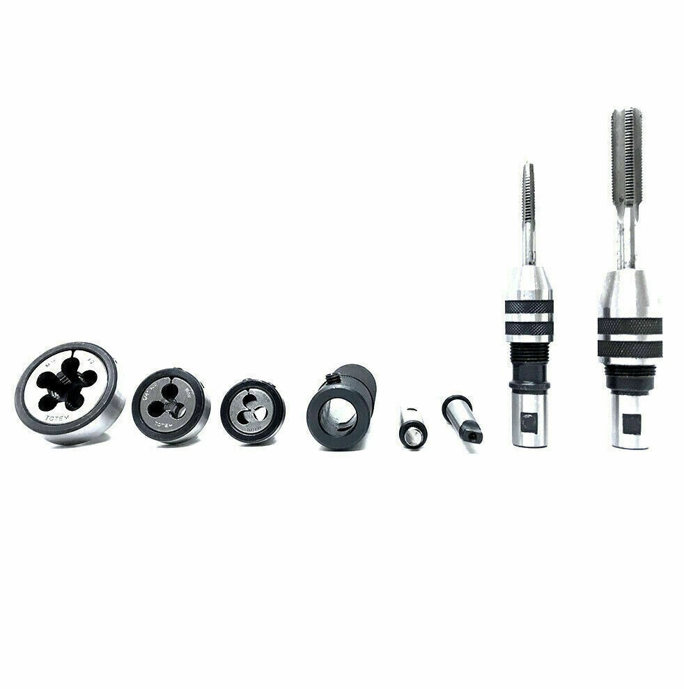 3MT Lathe Tailstock Tap And Die Holder set Sliding Floating Type MT3 Shank INCH