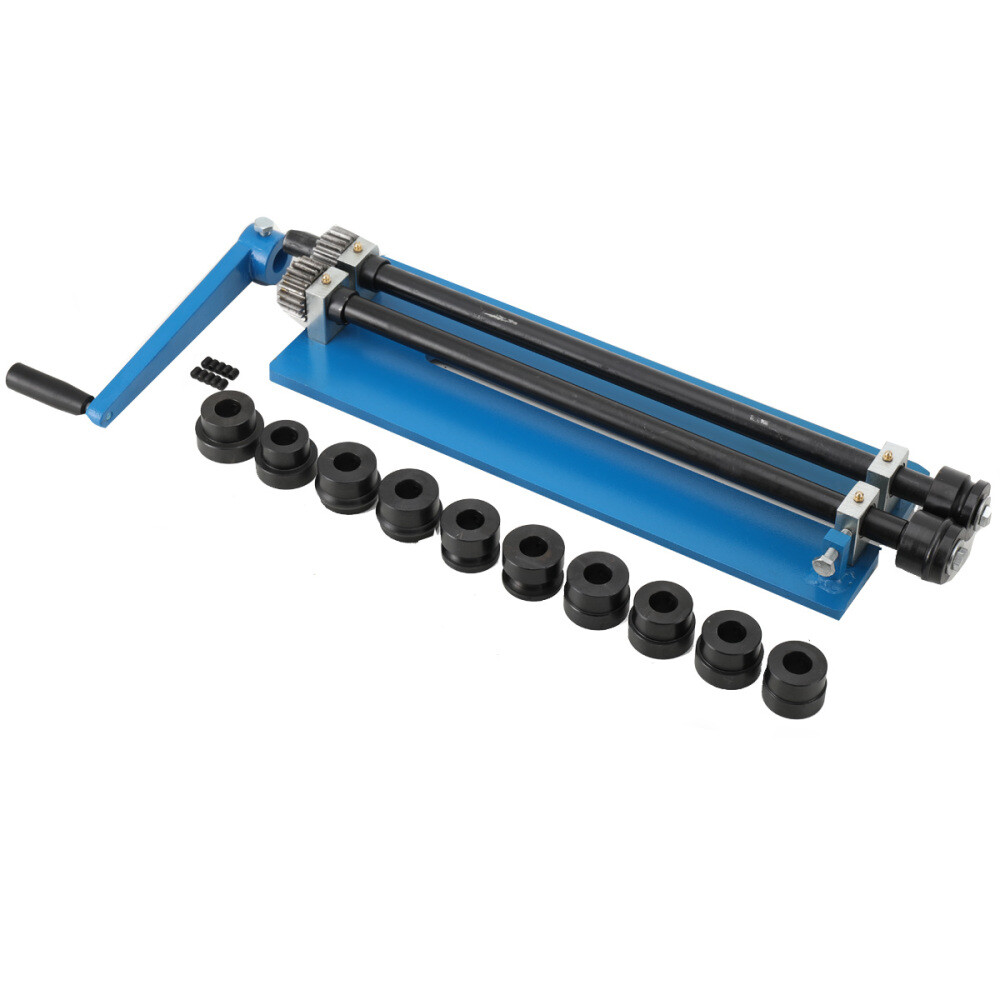 18′ Sheet Metal Bead Roller Machine w/6 Sets Dies Manual Heavy Duty Flaring Tool