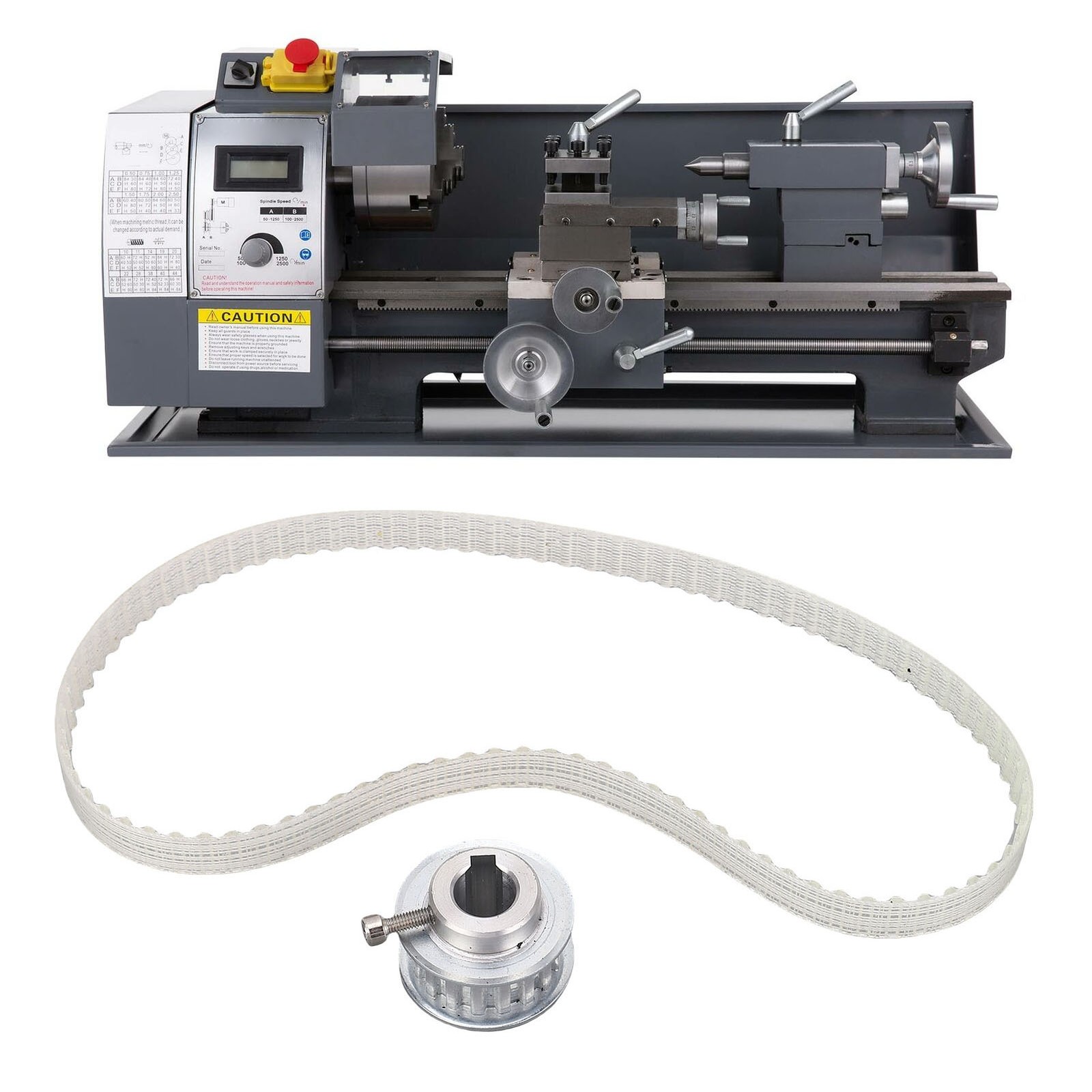 Mini Lathe Belt And Gear 1.5M 90 Teeth Polyurethane Drive Belt Replacement F NEW