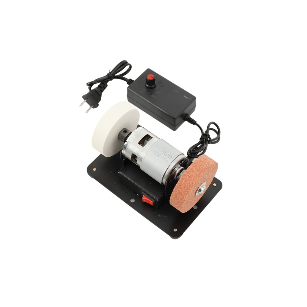 110-220V Electric Benchtop Sander Table Grinding Machine for Metal Working 96W