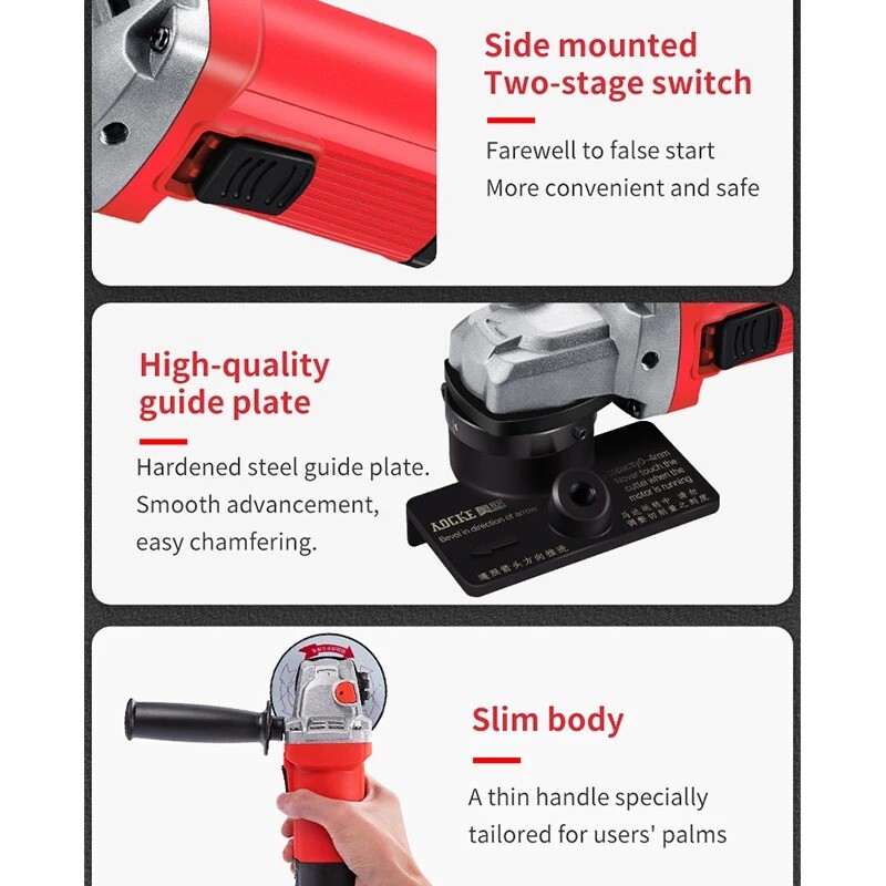 950W Multi Electric Portable Chamfering Machine Metal Mold Inner Hole Trimmer