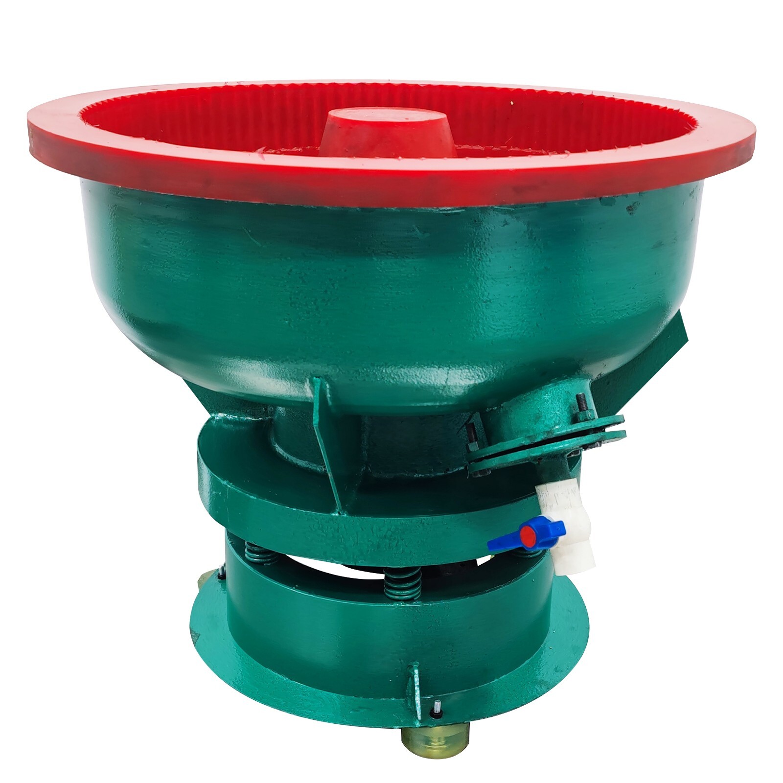 220V Vibration Deburring Polishing Machine Hardware Parts Rust Removal Polisher
