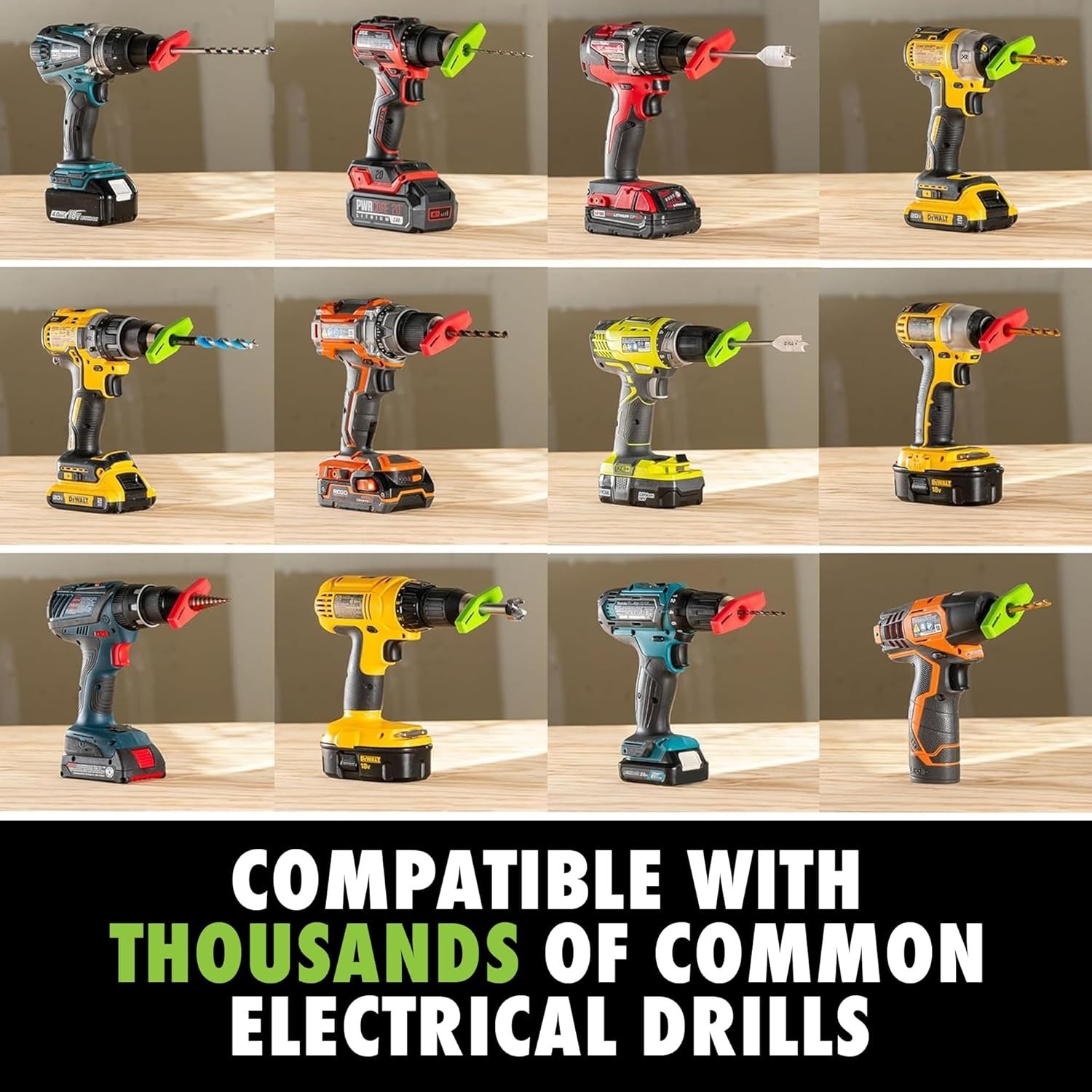 Core — Drill Straight Every Time | Magnetic Green Laser Drill Guide | Indoor,…