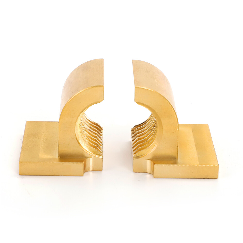 2* Brass Nut For Atlas / Craftsman 10F-12 10″ & 12″ Lathe Half Nuts / Split Nut